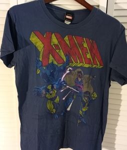 2011 Marvel Mad Engine 'X-Men' Gambit,Cyclops, Beast t-shirt